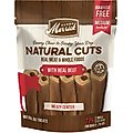 Merrick Natural Cuts Small Real Beef Rawhide Free Dog Treats, 7 count