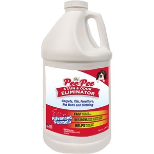 Four Paws Pee-Pee Advanced Formula Dog Stain & Odor Eliminator, 64-oz bottle