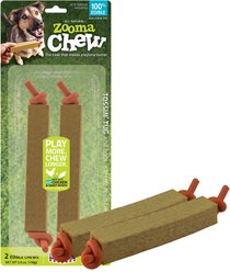 ZoomaChew Tossin' Tug Dog Treats, 2 count