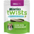 VetIQ Minties Twists Small Vanilla Mint Dental Dog Treats, 12-oz bag, count varies