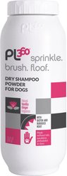 PL360 Sprinkle. Brush. Floof. Natural Vanilla Ginger Fragrance Dry Dog Shampoo, 6-oz bottle