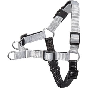 Frisco Padded Reflective No Pull Harness, Gray/Black, MD