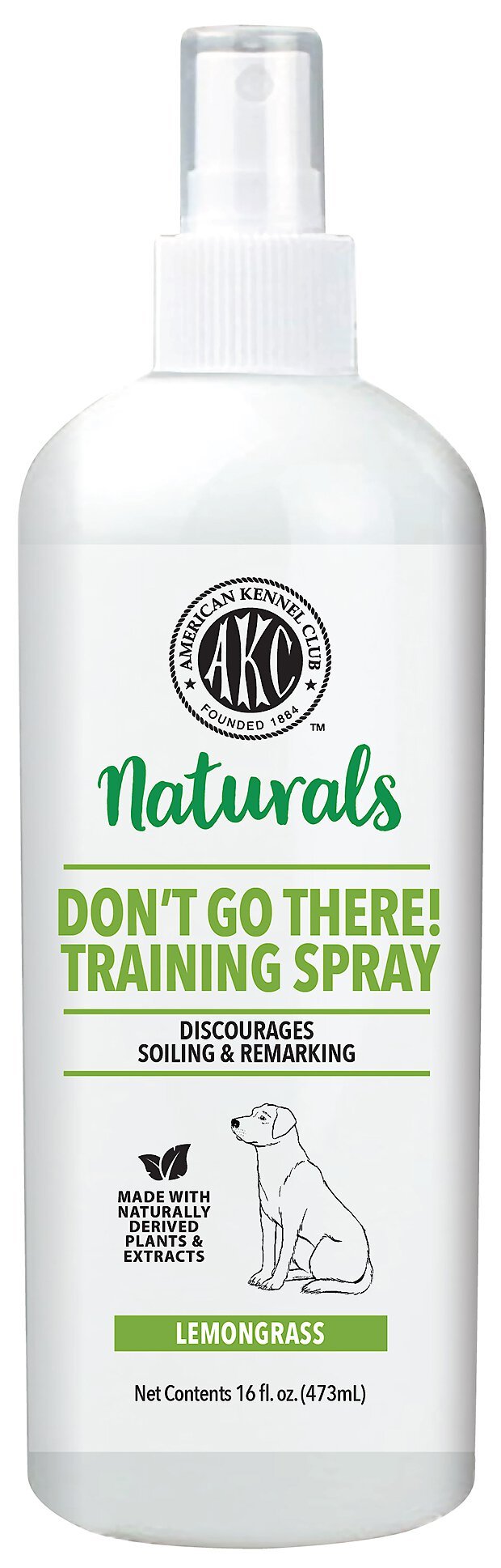 AMERICAN KENNEL CLUB AKC Naturals Don't Go There! Lemongrass Scented
