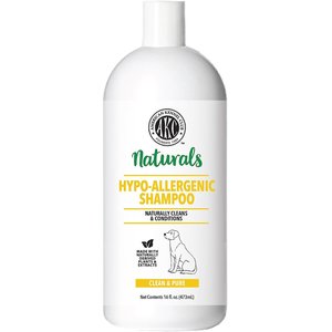 American Kennel Club AKC Naturals Clean & Pure Scented Hypo-Allergenic Dog Shampoo, 16-oz bottle