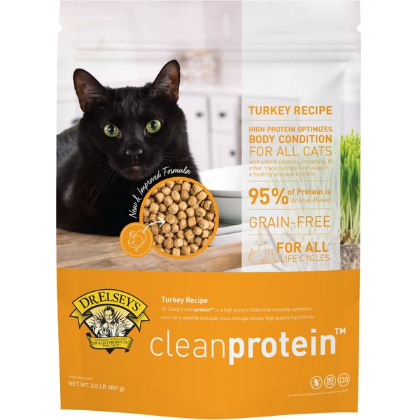 DR. ELSEY S cleanprotein Chicken Kibble Cat Dry Food 2.0 lb bag