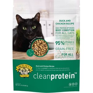 DR. ELSEY S cleanprotein Duck Kibble Cat Dry Food 2 lb bag