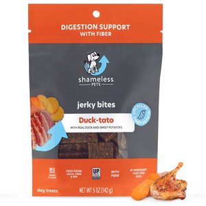 Shameless Pets Duck-Tato Recipe Jerky Dog Treats, 5-oz bag