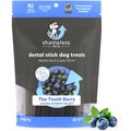 Shameless Pets The Tooth Berry Blueberry & Mint Flavor Dental Dog Treats, 8 count