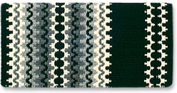 Mayatex Corona Heavyweight Wool Horse Saddle Blanket, Black
