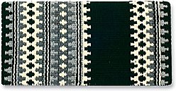 Mayatex Catalina Heavyweight Wool Horse Saddle Blanket, Black