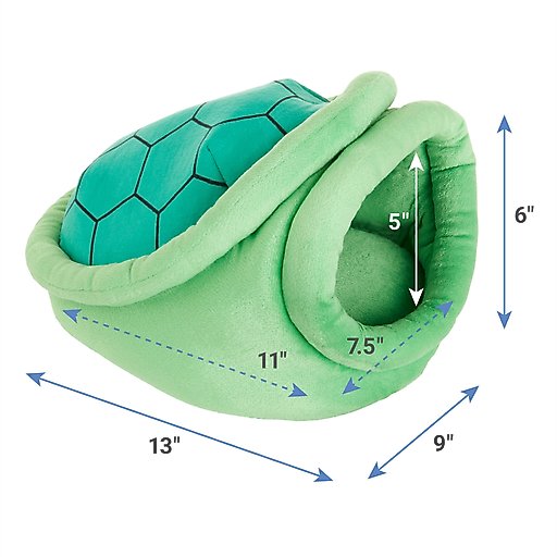 Frisco Turtle  Small Pet Cave, Green