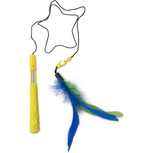 JW Pet Flutter-Ee Feathers Telescopic Wand Cat Toy