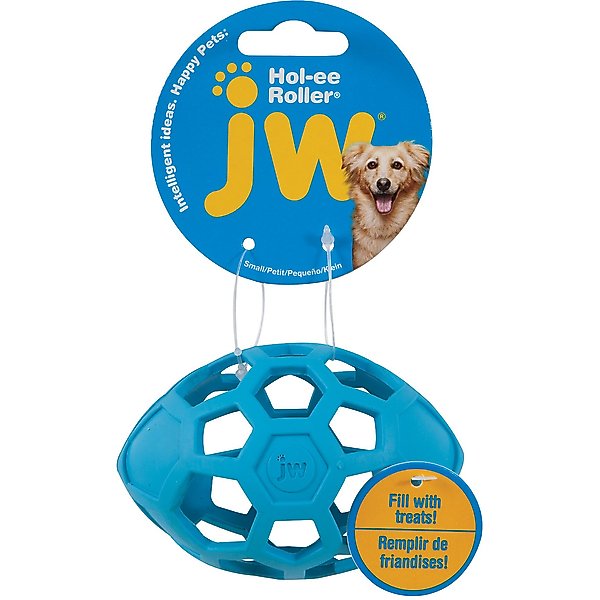 JW PET Hol-ee Roller Egg Dog Toy, Color Varies, Small - Chewy.com