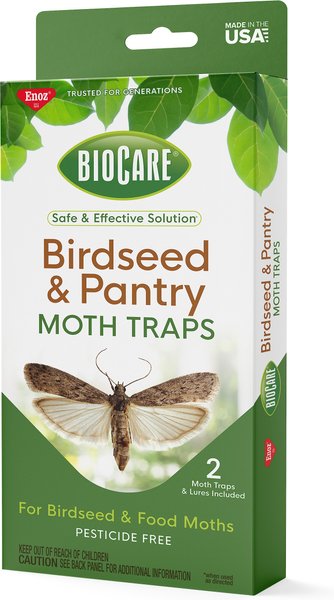 Enoz Biocare Birdseed and Pantry Moth Traps with Lures, 2 Count 