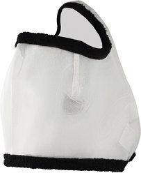Horze Horse Fly Mask, Black/White, Pony slide 2 of 3