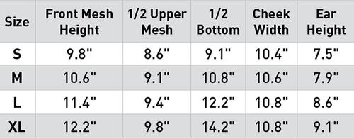 Show full view: Horze Cayman Horse Fly Mask, Blue, Large slide 4 of 4