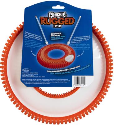 Show full view: Chuckit! Rugged Flyer Dog Toy, Color Varies, Medium slide 2 of 5