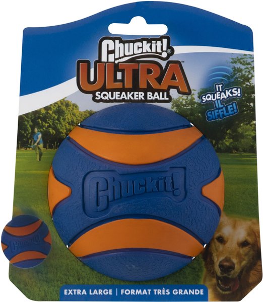 Chuckit! Ultra Squeaker Ball Dog Toy slide 1 of 3