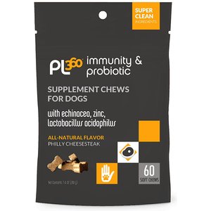 PL360 Immunity & Probiotic Soft Chews Dog Supplement, 60 count