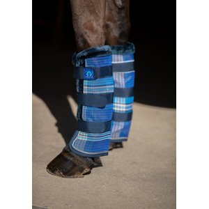 Kensington Protective Products Protective Horse Fly Boots, Kentucky Blue, Average