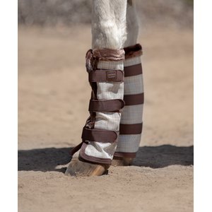 Kensington Protective Products Protective Horse Fly Boots, Desert Sand, Oversize