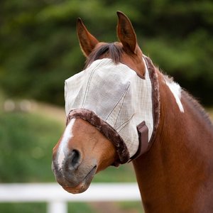 Kensington Protective Products Signature Horse Fly Mask, Desert Sand, Average