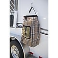 Kensington Protective Products 2 Flake Horse Hay Bag with Rim, Deluxe Black