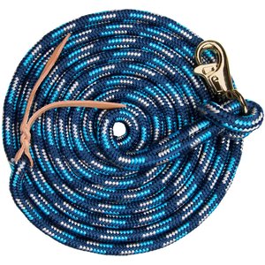 Kensington Protective Products Clinician Tri-Colored Horse Training Lead, 15-ft, Kentucky Blue