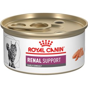 Royal Canin Veterinary Diet Adult Renal Support Early Consult Loaf in Sauce Canned Cat Food, 3-oz, case of 24