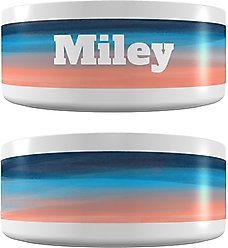 Frisco Personalized Watercolor Small Dog & Cat Bowl, 1 cup