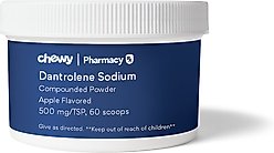 Dantrolene Sodium Compounded Powder Apple Flavored for Horses, 500-mg/TSP, 60 scoops