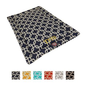 Majestic Pet Links Personalized Dog Crate Mat, Navy, X-Large