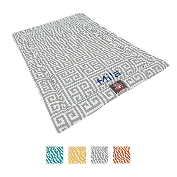 Majestic Pet Towers Personalized Dog Crate Mat, Gray, X-Large slide 1 of 8