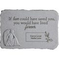 Kay Berry If Love Could Have Saved You Angel Personalized Pet Memorial Stone
