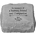 Kay Berry In Memory of a Faithful Friend Personalized Dog & Cat Urn