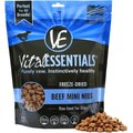 Vital Essentials Beef Mini Nibs Grain-Free Freeze-Dried Dog Food, 1-lb bag