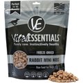 Vital Essentials Rabbit Mini Nibs Grain-Free Freeze-Dried Dog Food, 14-oz bag