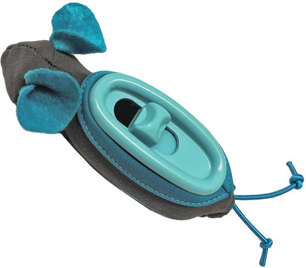 Doc & Phoebe's Cat Co. The Hunting Snacker Interactive Cat Treat Toy, Blue slide 1 of 9