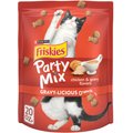 Friskies Party Mix Crunch Gravy-licious Chicken & Gravy Flavors Cat Treats, 20-oz bag