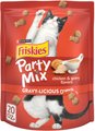 Friskies Party Mix Gravy-licious Chicken & Gravy Flavors Crunchy Cat Treats, 20-oz bag