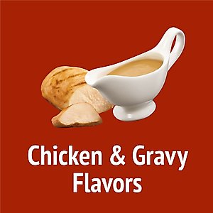 Friskies Party Mix Gravy-licious Chicken & Gravy Flavors Crunchy Cat Treats, 20-oz bag