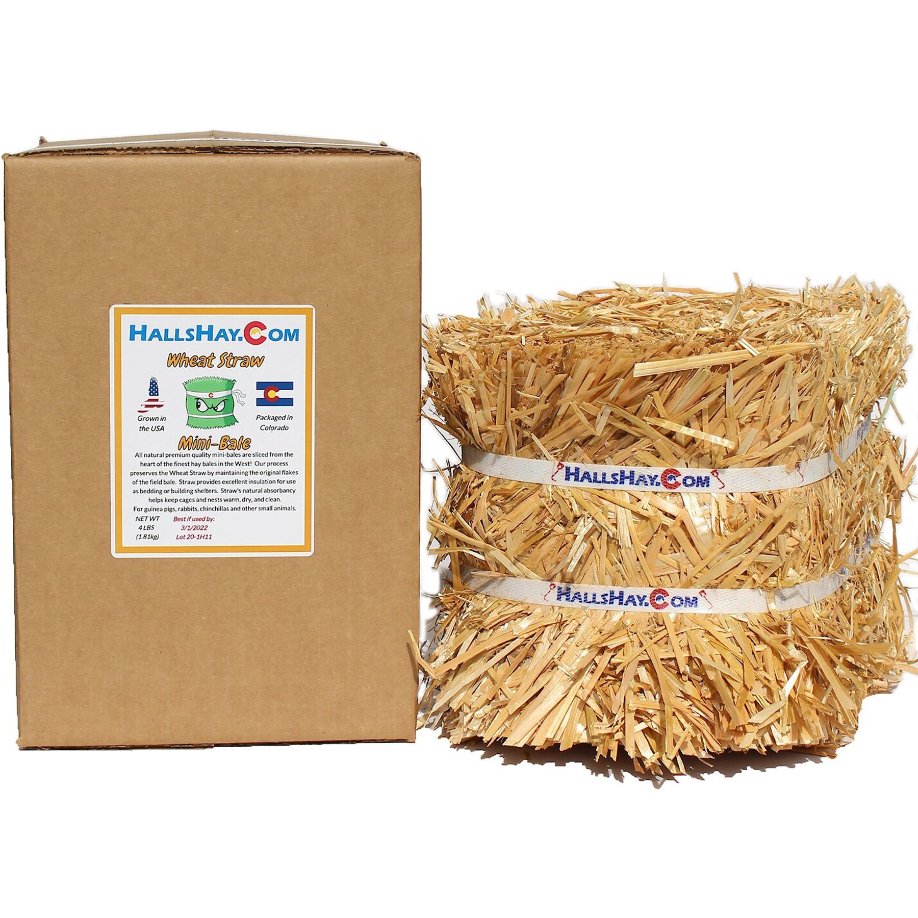 Wheat Straw Mini Bales – HALL'S HAY