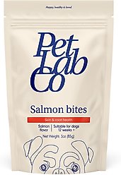 PetLab Co. Salmon Bites Dog Treats, 3-oz bag