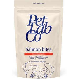 PetLab Co. Salmon Bites Dog Treats, 3-oz bag
