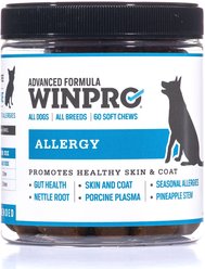 WINPRO Pet Allergy Soft Chew Dog Supplement, 60 count