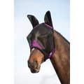 WeatherBeeta Comfitec Durable Mesh Horse Mask, Black/Purple, Mini
