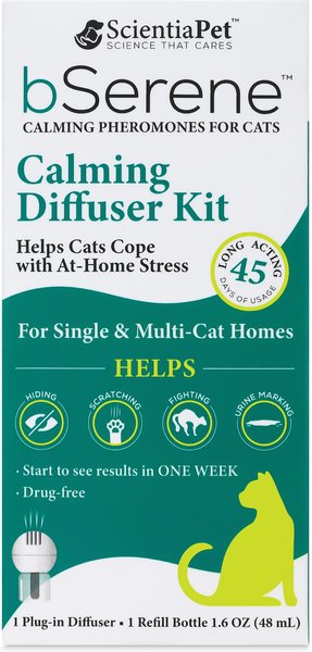 bSerene Pheromone Calming Diffuser for Cats, 45 day slide 1 of 9