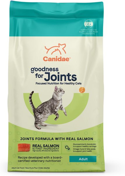 CANIDAE Goodness for Joints Real Salmon Adult Dry Cat Food, 5-lb bag slide 1 of 6