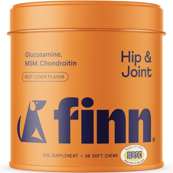 Finn Hip & Joint Dog Supplement, 90 count slide 1 of 10