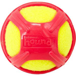 Outward Hound Tennis Max Ball Dog Toy, Red